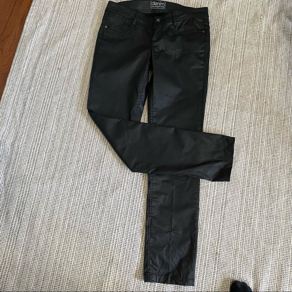 Dynamite Denim waxed jeans